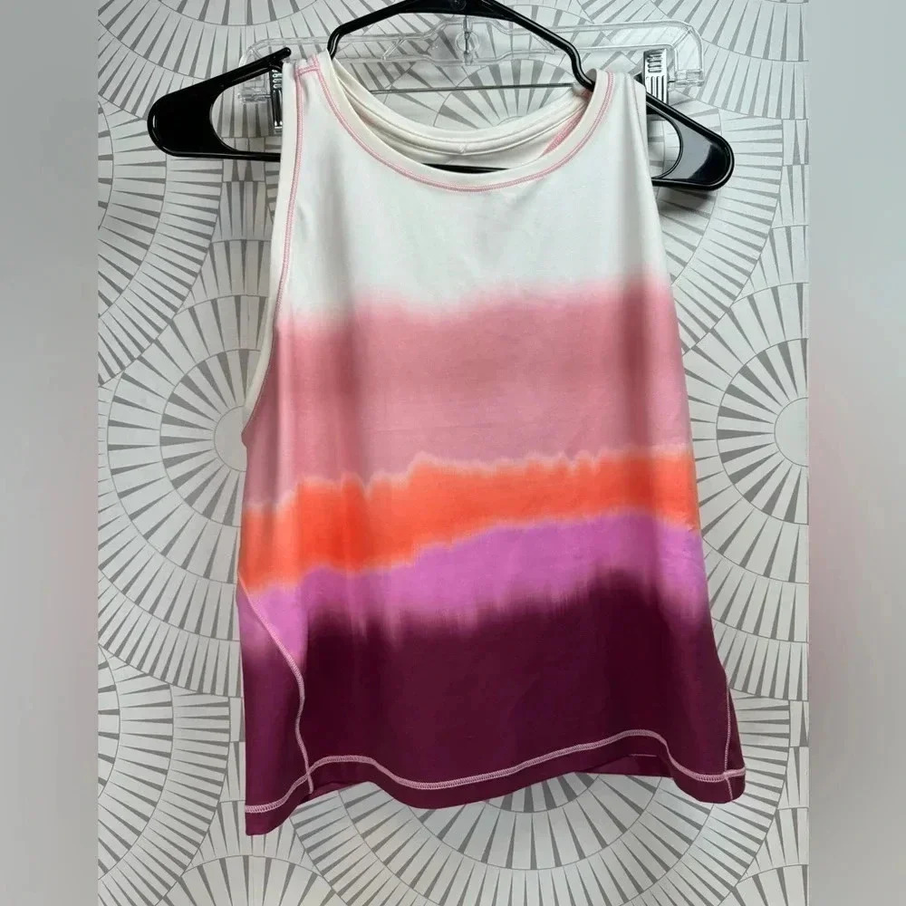 Athleta NWT Women’s Shanti Printed Crop Top Size 1X Buttery Soft
